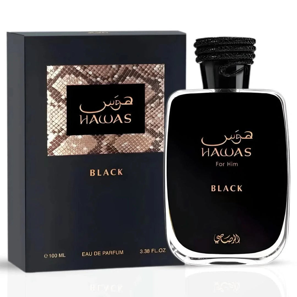 🖤 HAWAS BLACK FOR HIM — RASASI | Frutal, Amaderado y Elegante
