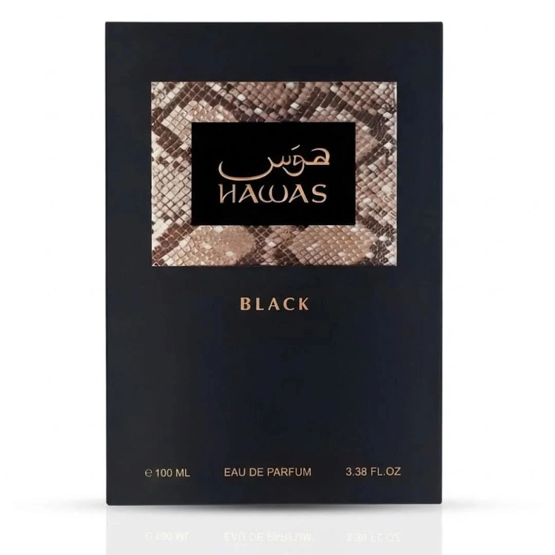 🖤 HAWAS BLACK FOR HIM — RASASI | Frutal, Amaderado y Elegante