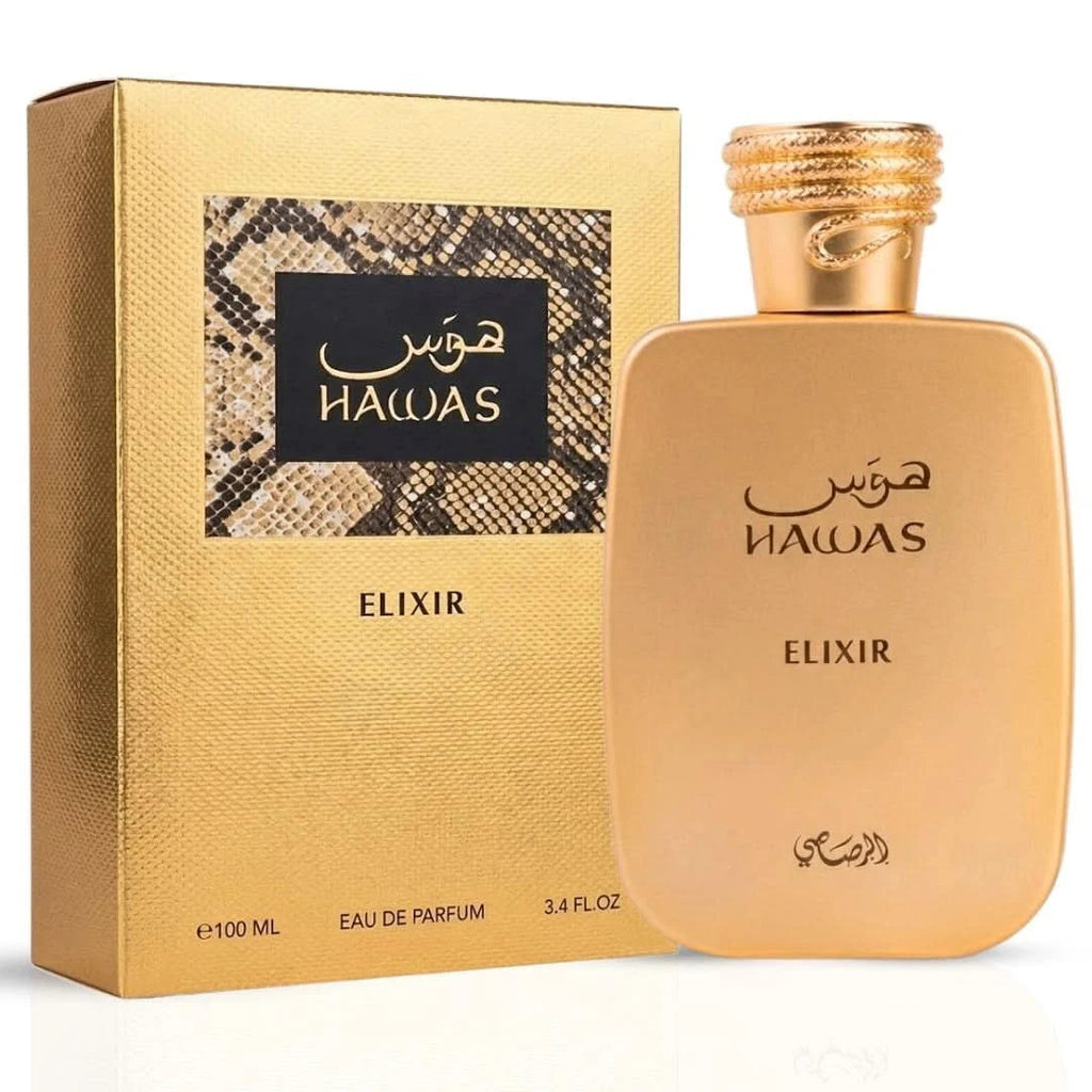 ✨ HAWAS ELIXIR — RASASI | Menta Fresca, Chocolate y Vainilla