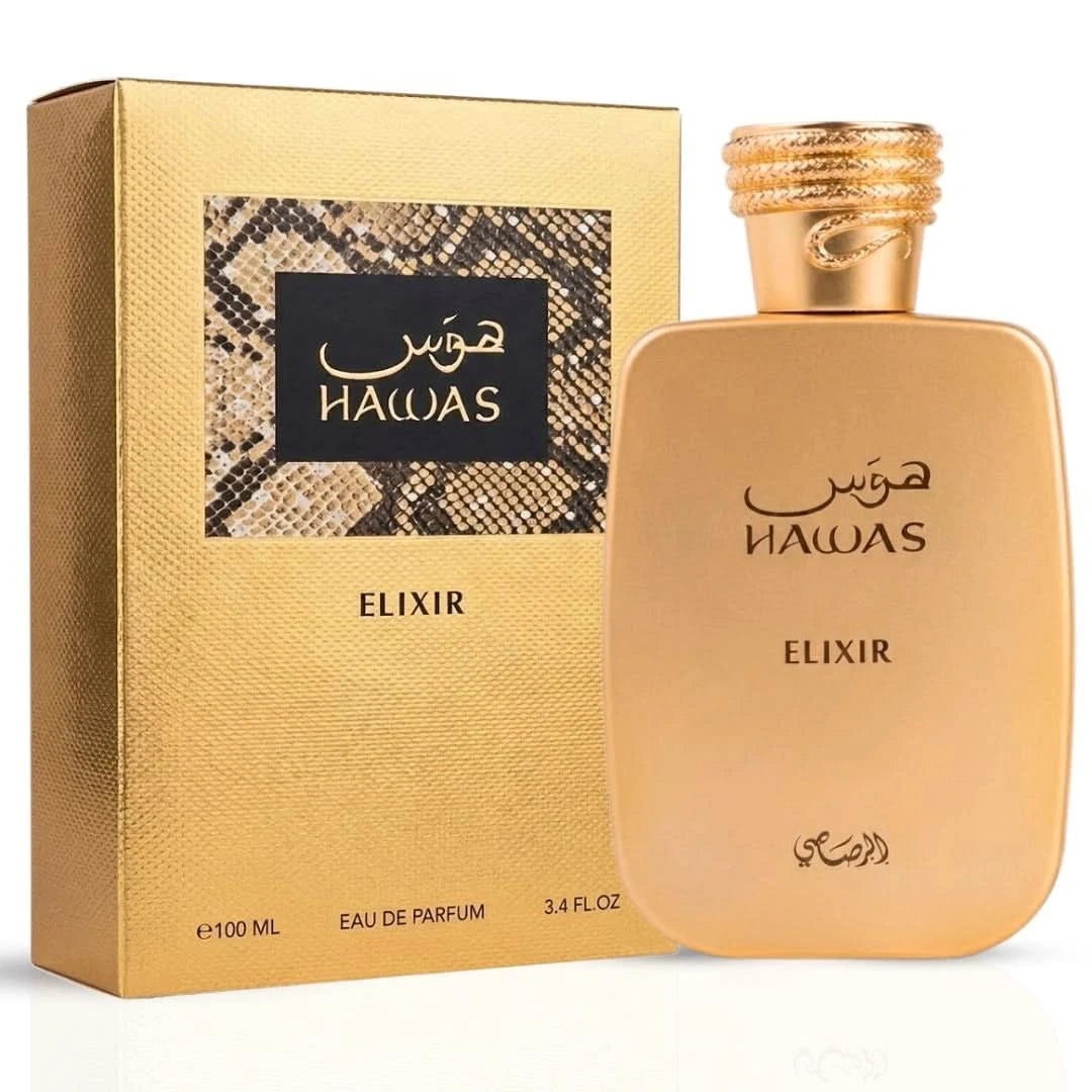 ✨ HAWAS ELIXIR — RASASI | Menta Fresca, Chocolate y Vainilla