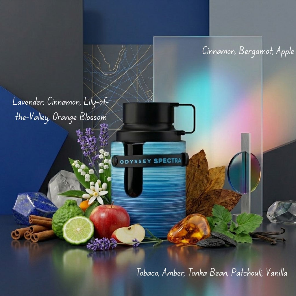 🔵 ODYSSEY SPECTRA BLU EDITION — ARMAF | Manzana, Canela y Vainilla