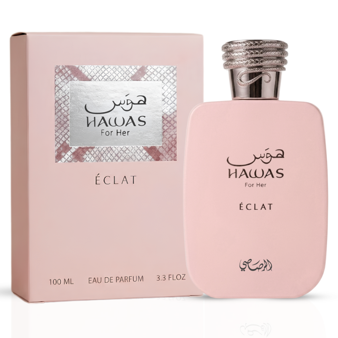 🌸 HAWAS FOR HER ÉCLAT — RASASI | Lichi, Pera y Rosa