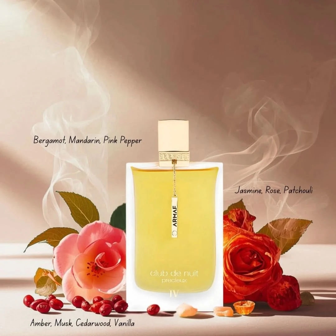 ✨ CLUB DE NUIT PRECIEUX IV — ARMAF | Frutos Rojos, Flores y Vainilla · 55 ml
