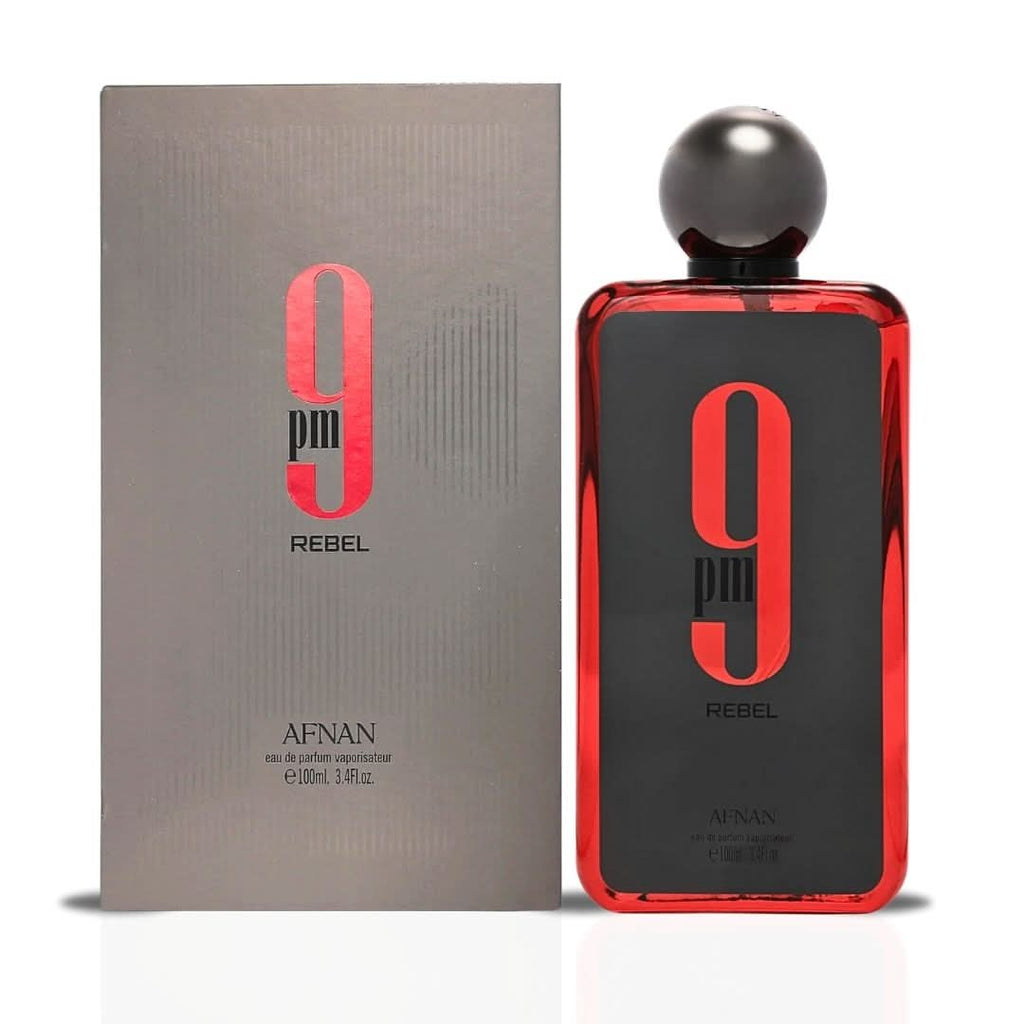 🔥 9PM REBEL — AFNAN | Piña, Manzana Verde y Caramelo · 100 ml
