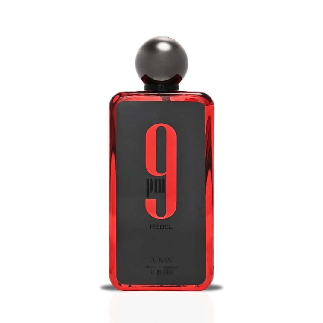 🔥 9PM REBEL — AFNAN | Piña, Manzana Verde y Caramelo · 100 ml