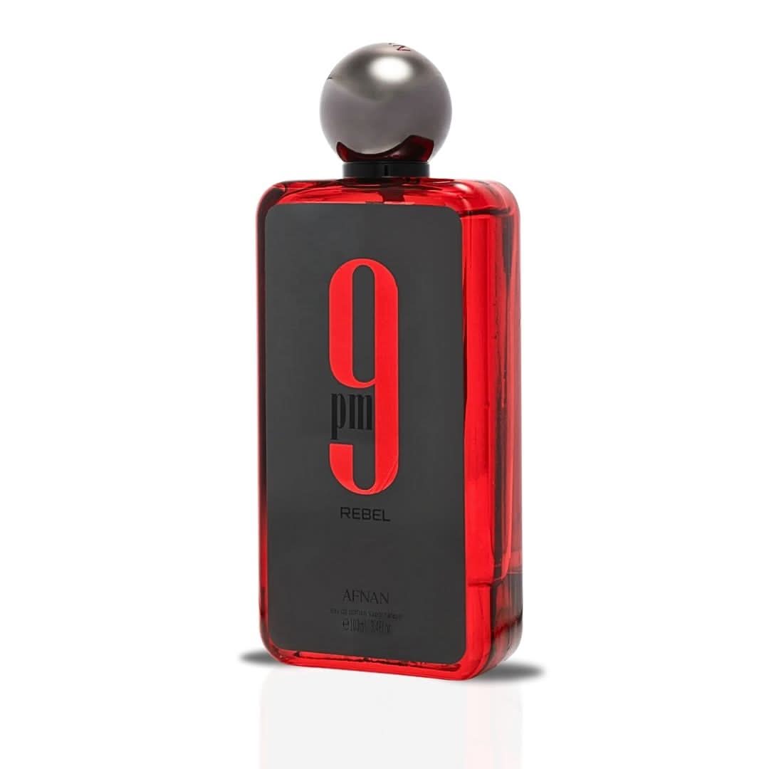 🔥 9PM REBEL — AFNAN | Piña, Manzana Verde y Caramelo · 100 ml