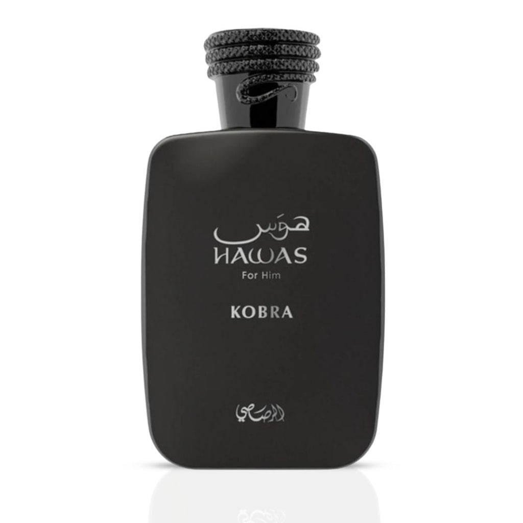 🐍 HAWAS KOBRA FOR HIM — RASASI | Jengibre, Té Verde y Ámbar · 100 ml