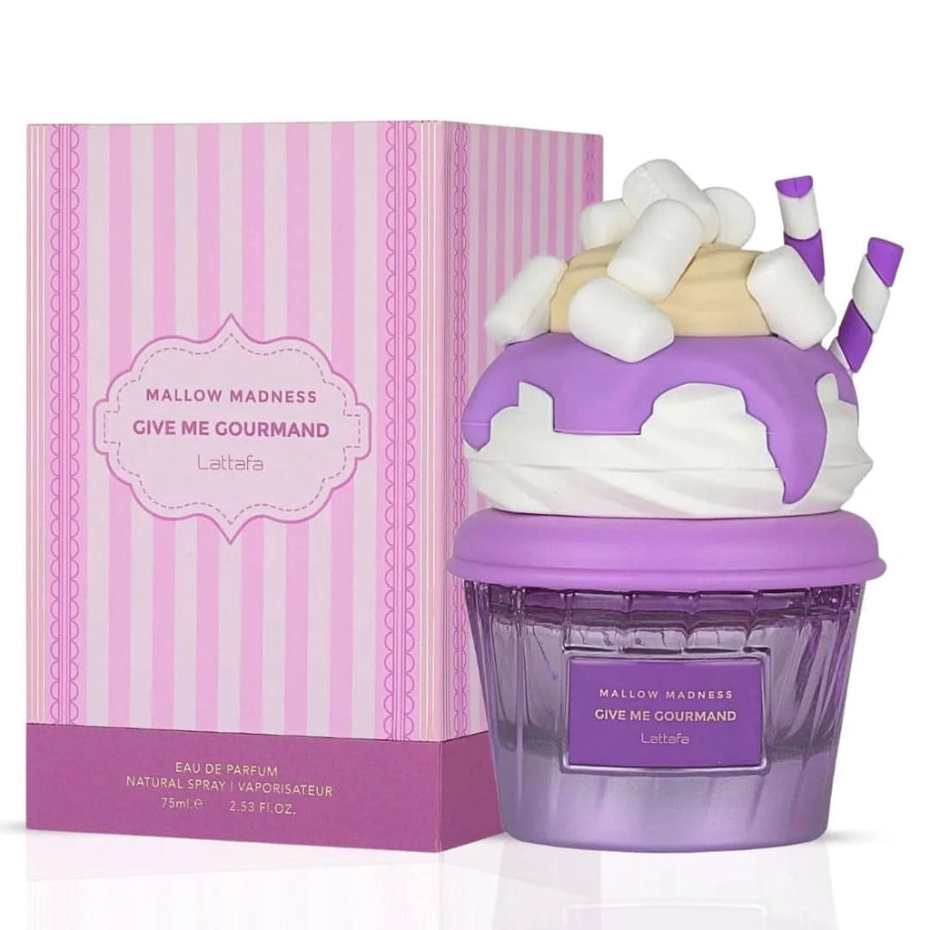 ☁️ MALLOW MADNESS — LATTAFA | Frutilla, Malvavisco y Vainilla · 75 ml