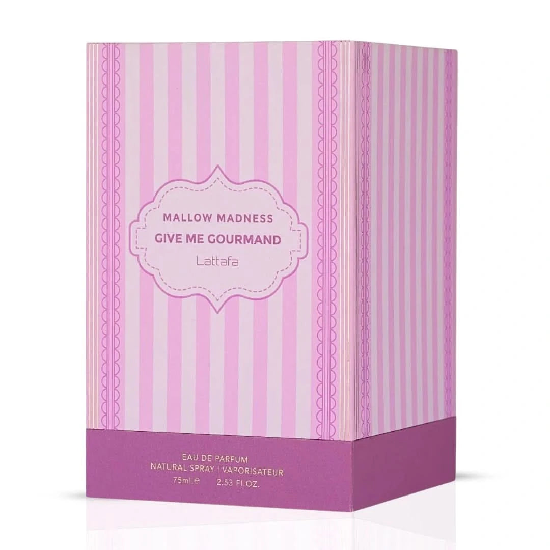 ☁️ MALLOW MADNESS — LATTAFA | Frutilla, Malvavisco y Vainilla · 75 ml