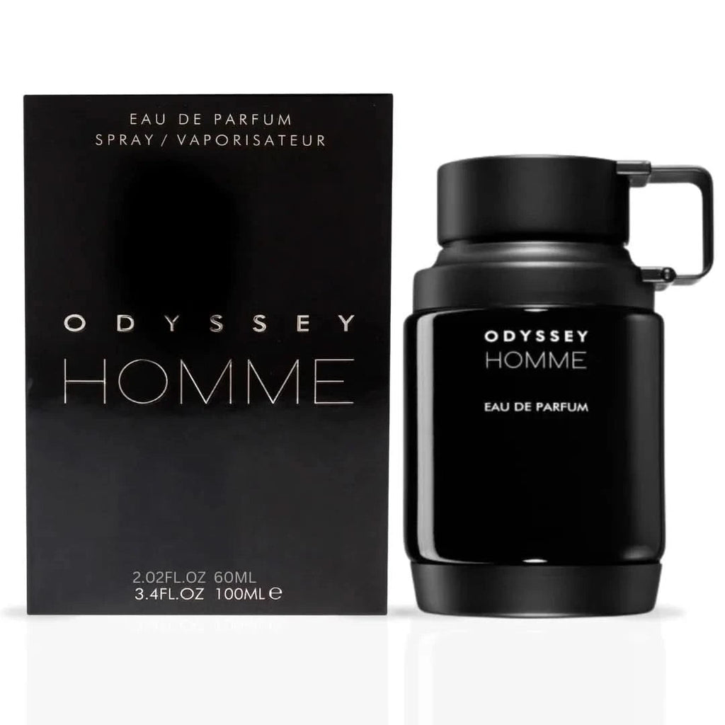 🖤 ODYSSEY HOMME BLACK — ARMAF | Ámbar, Vainilla y Maderas · 100 ml
