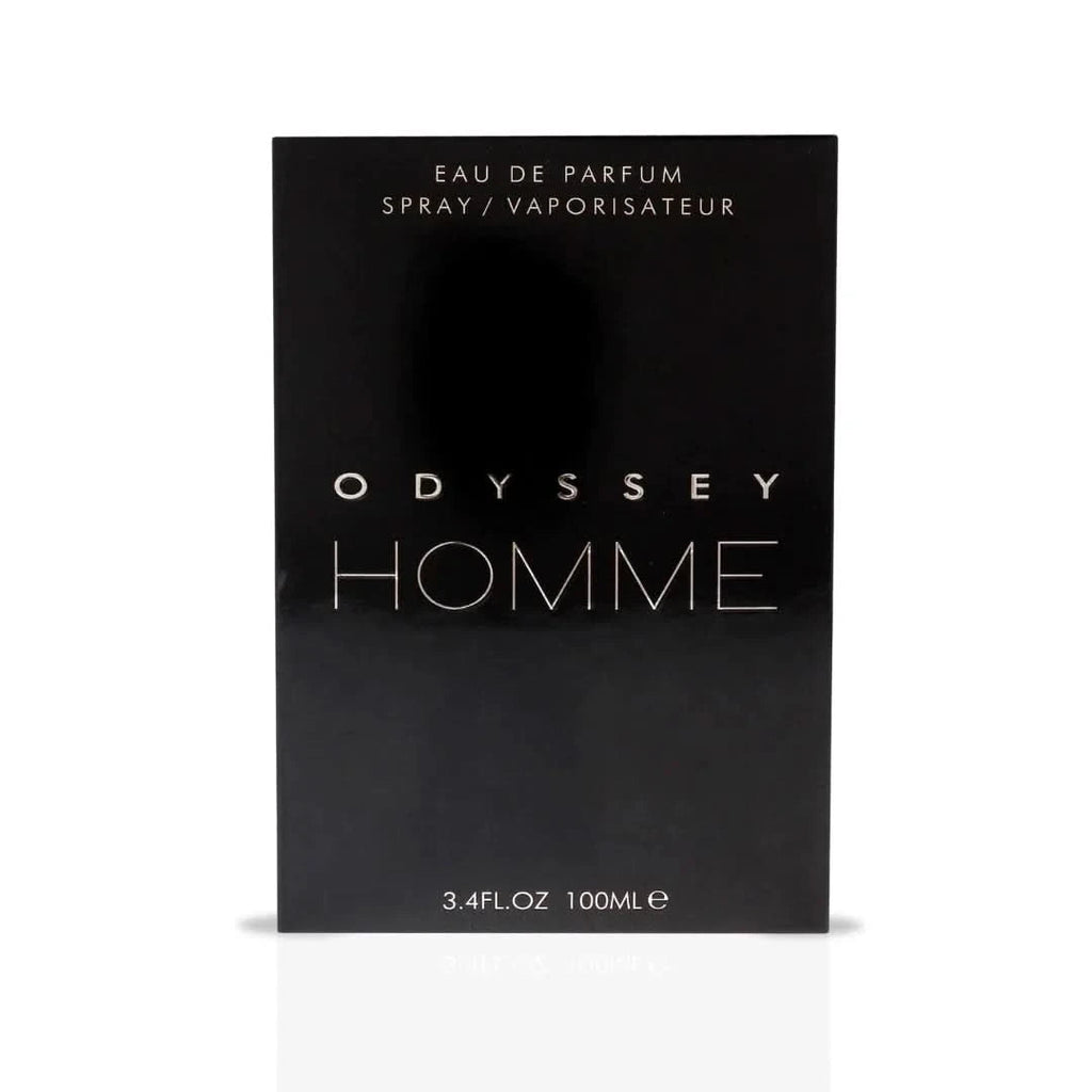 🖤 ODYSSEY HOMME BLACK — ARMAF | Ámbar, Vainilla y Maderas · 100 ml