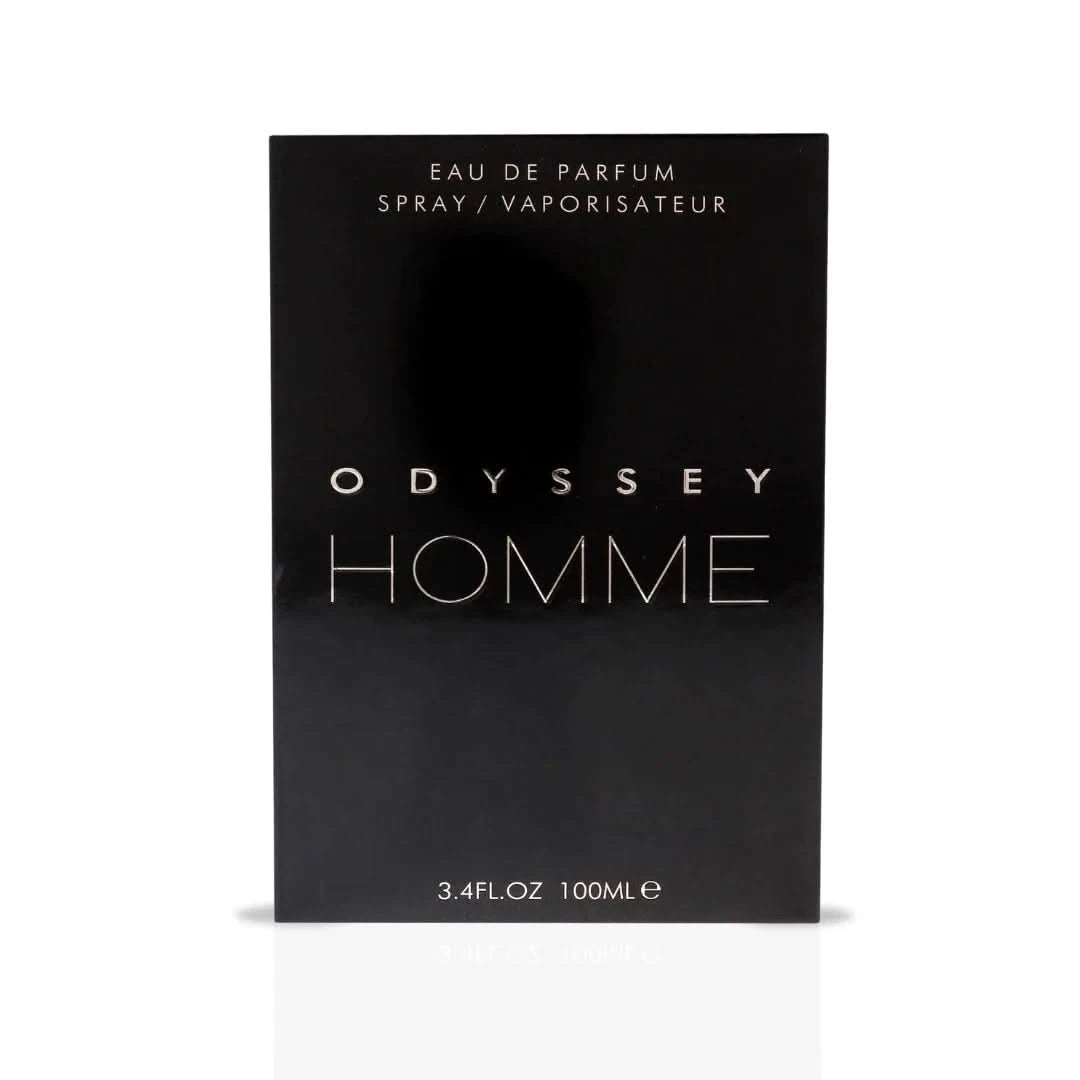 🖤 ODYSSEY HOMME BLACK — ARMAF | Ámbar, Vainilla y Maderas · 100 ml