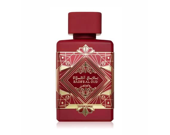 🍎 BADE’E AL OUD SUBLIME — LATTAFA | Manzana, Lichi y Vainilla · Unisex · 100 ml