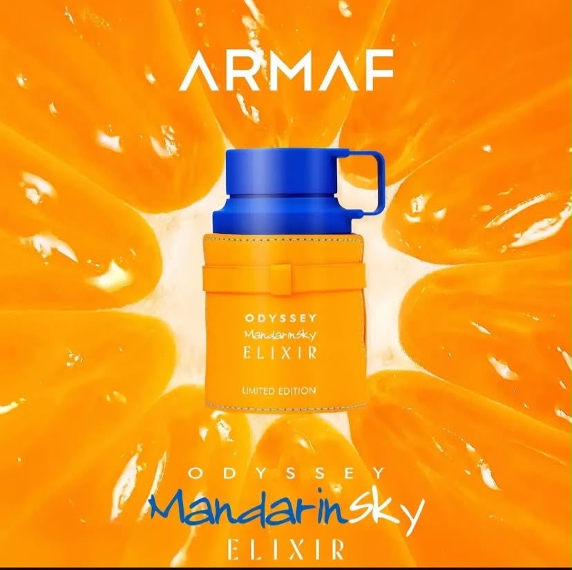 🍊 Mandarin Sky Elixir  Una fragancia fresca, cítrica y sofisticada, perfecta.