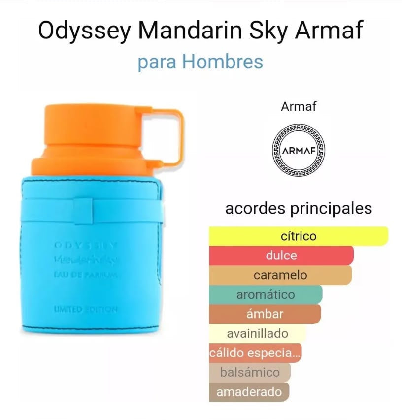 🍊 Mandarin Sky Elixir — Frescura, elegancia y personalidad