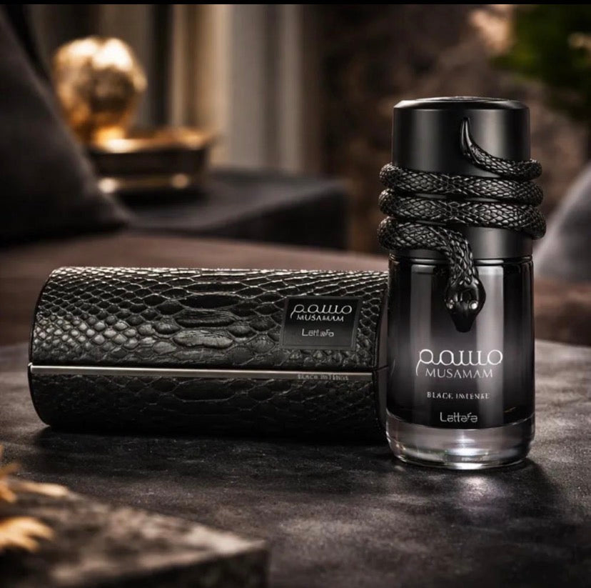 🖤 Musamam Black Intense – Lattafa | Oscuro, Intenso y Adictivo
