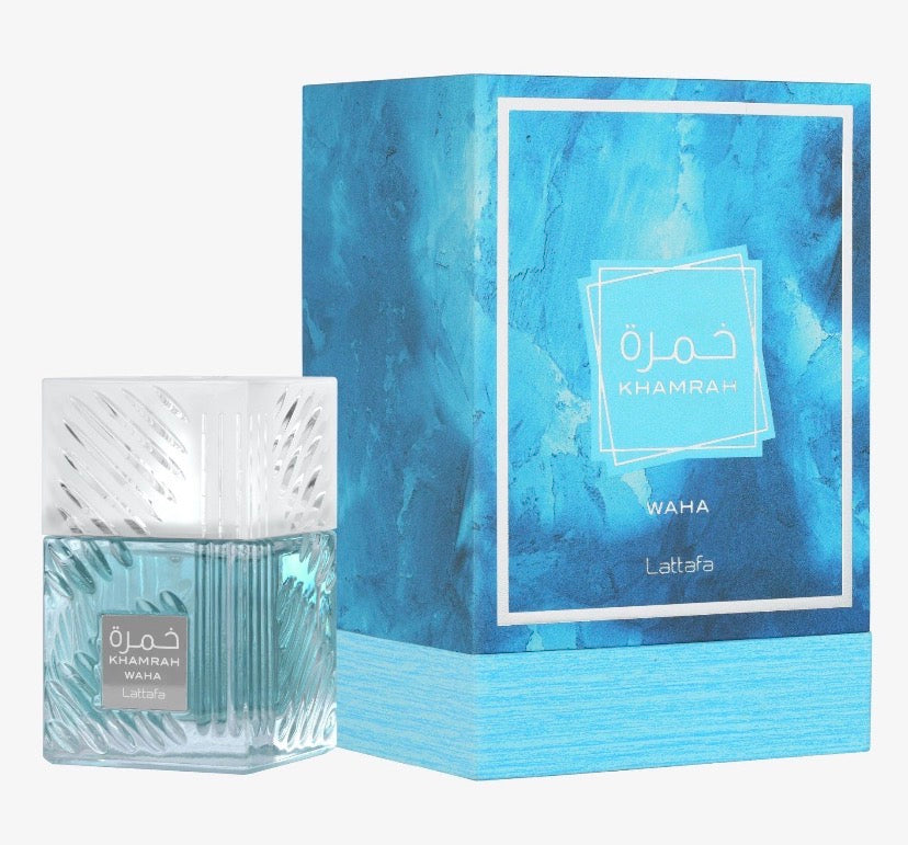 💧 Lattafa Khamrah Waha – Eau de Parfum 100 ml | Frescura, Elegancia y Personalidad