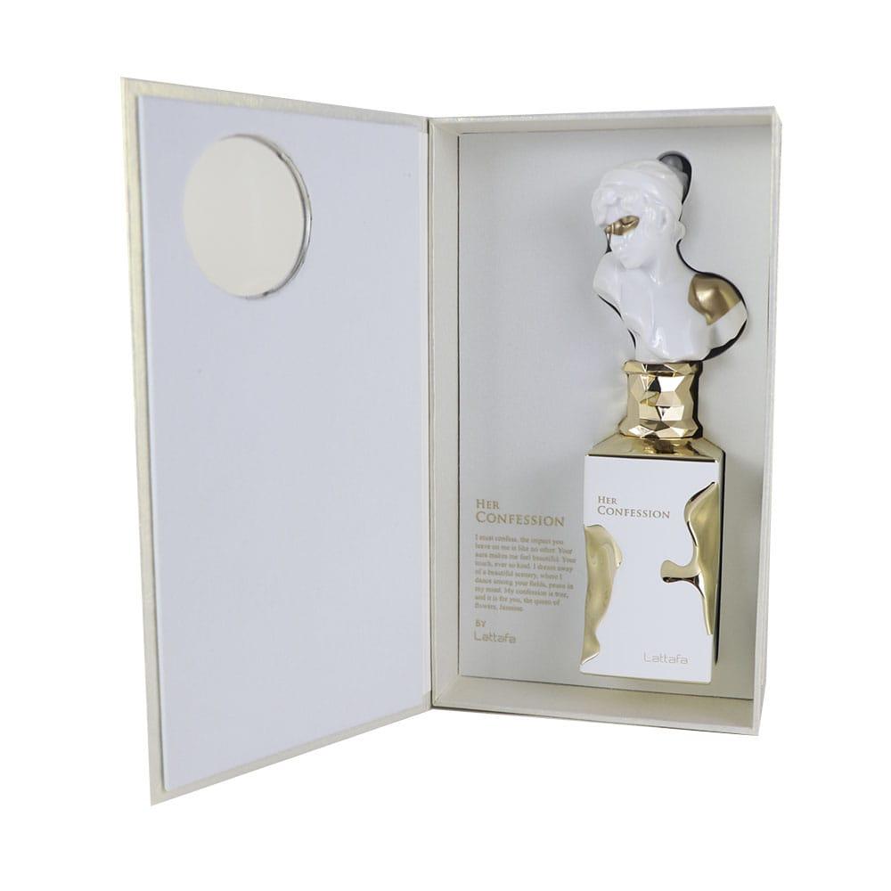 🤍 Her Confession de Lattafa 100 ml | Dulce, Cremoso y Elegante ✨